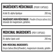 Charger l'image dans la galerie, ALPHA-LIPOIC ACID (200 MG – 90 CAPSULES)