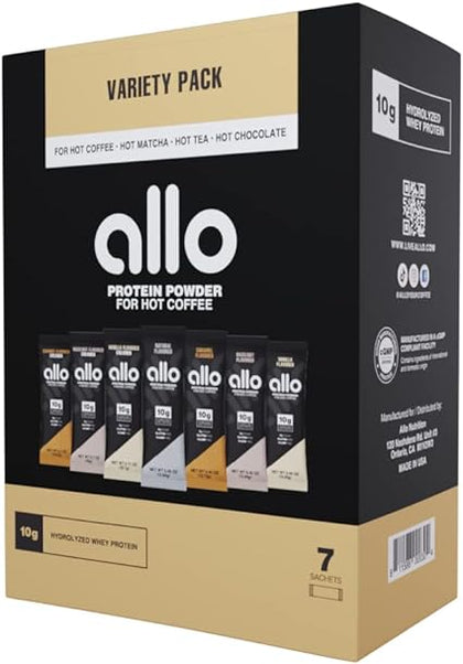 Allo - Protéine hydrolisée pour café 7 sachets