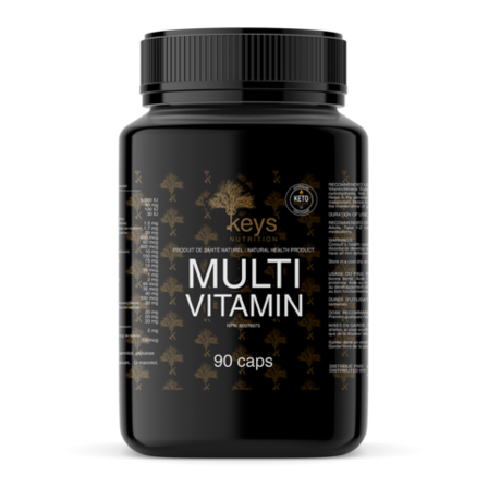 Multi Vitamine 90 capsules KEYS NUTRITION (Marque 100% Québécoise)